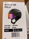Head Slalomhjälm XS/S 52-55cm RADAR 5K POLA Black