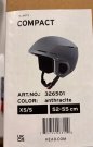 Head Slalomhjälm XS/S 52-55cm Compact Anthracite