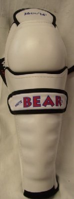14" 36cm Nya Benskydd White Bear