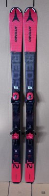 Beg. slalomskida Atomic J2 140cm R12 waist 68mm